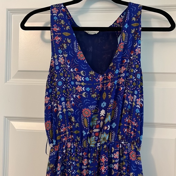 Blue multicolor maxi dress - Picture 2 of 3